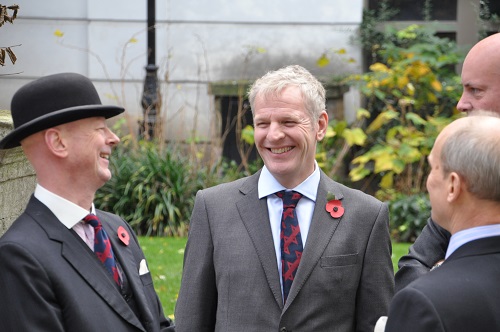 Company Members at Remembrance Sunday