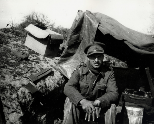 WW2 11th Regt B Bty Mike Page at Charruba  Jan 1942